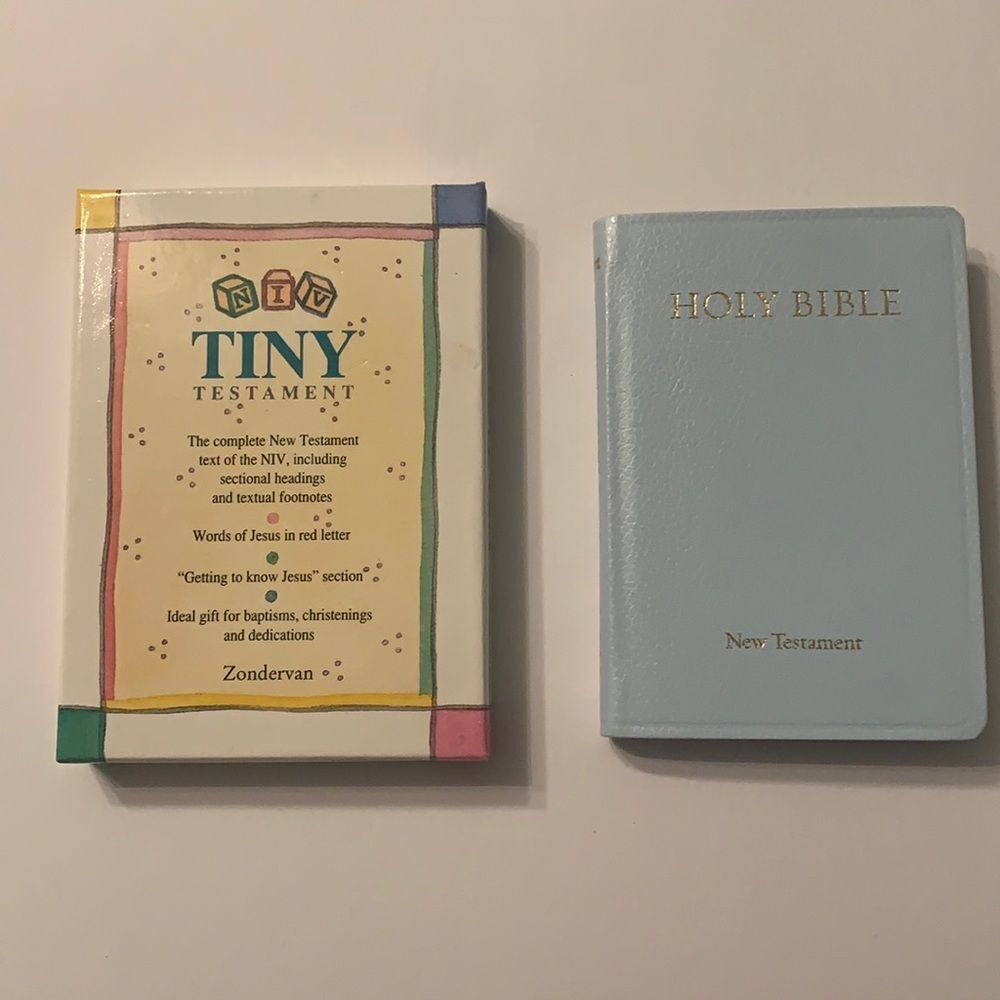 Boys Tiny Testament Bible New in Box